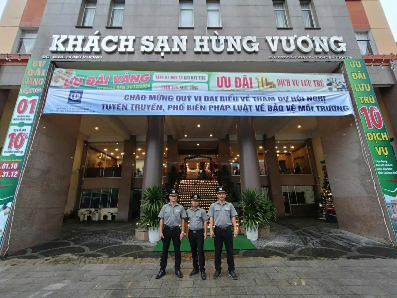 Khach San Hung Vuong Quang Ngai Hotel Exterior foto