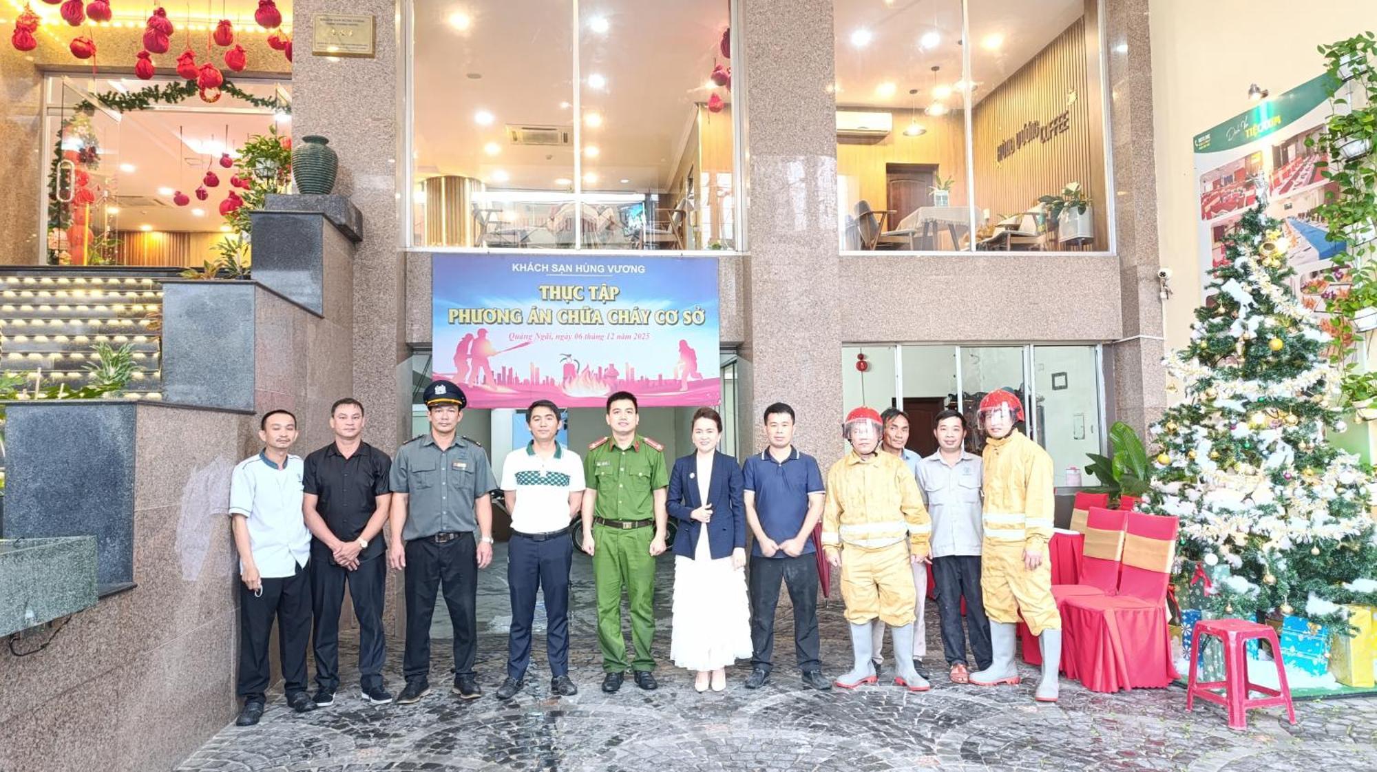 Khach San Hung Vuong Quang Ngai Hotel Exterior foto