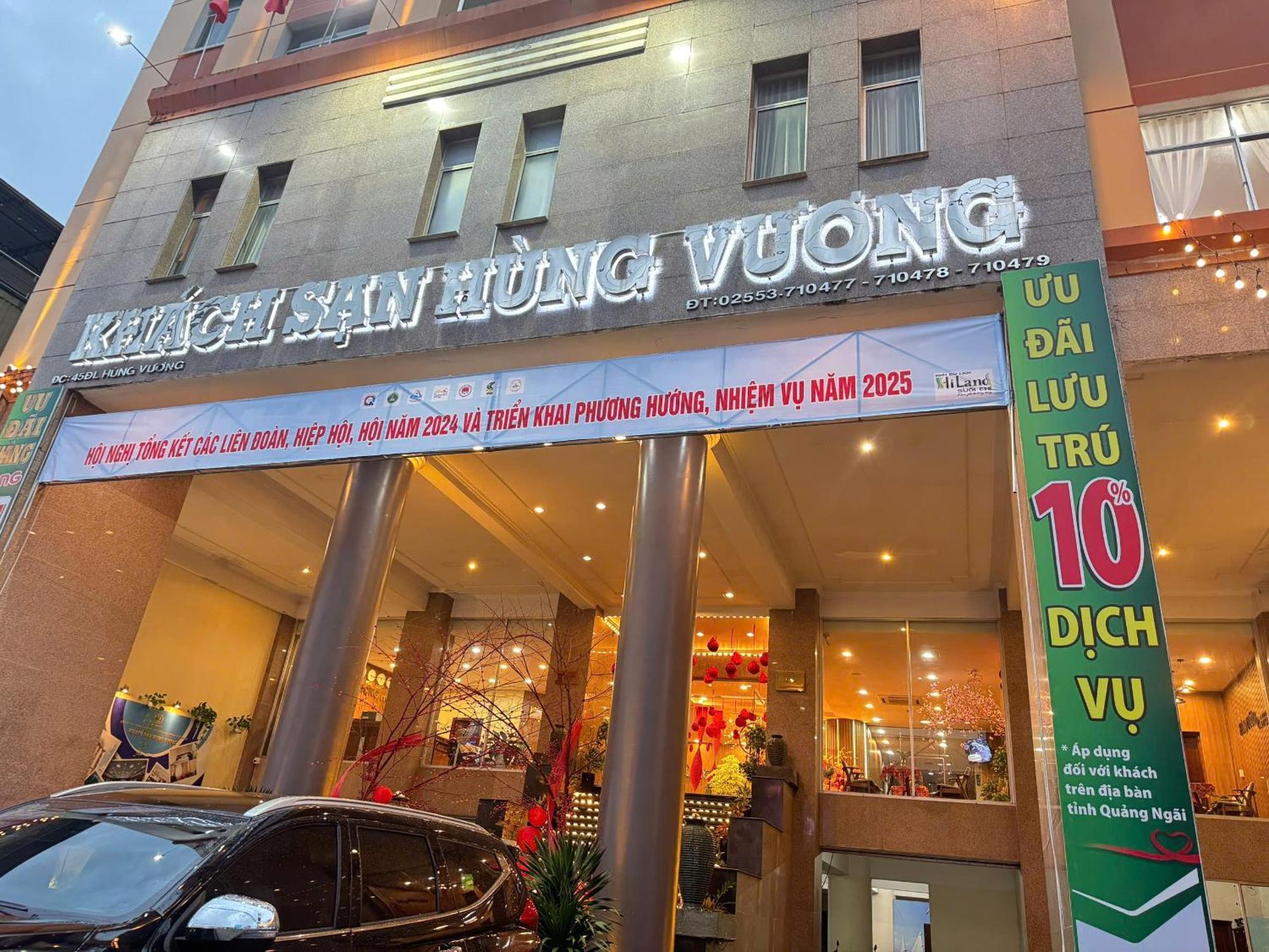 Khach San Hung Vuong Quang Ngai Hotel Exterior foto