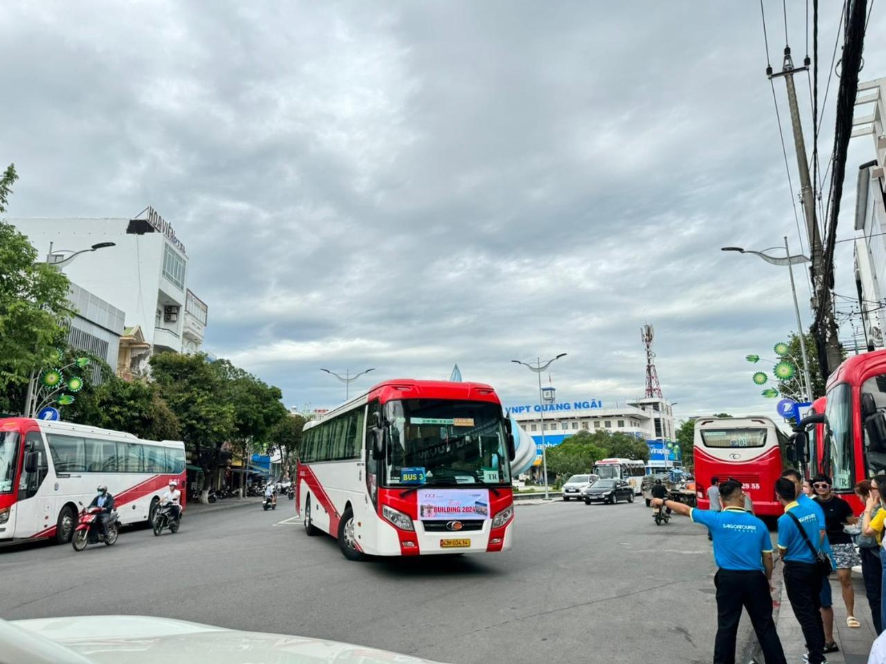 Khach San Hung Vuong Quang Ngai Hotel Exterior foto