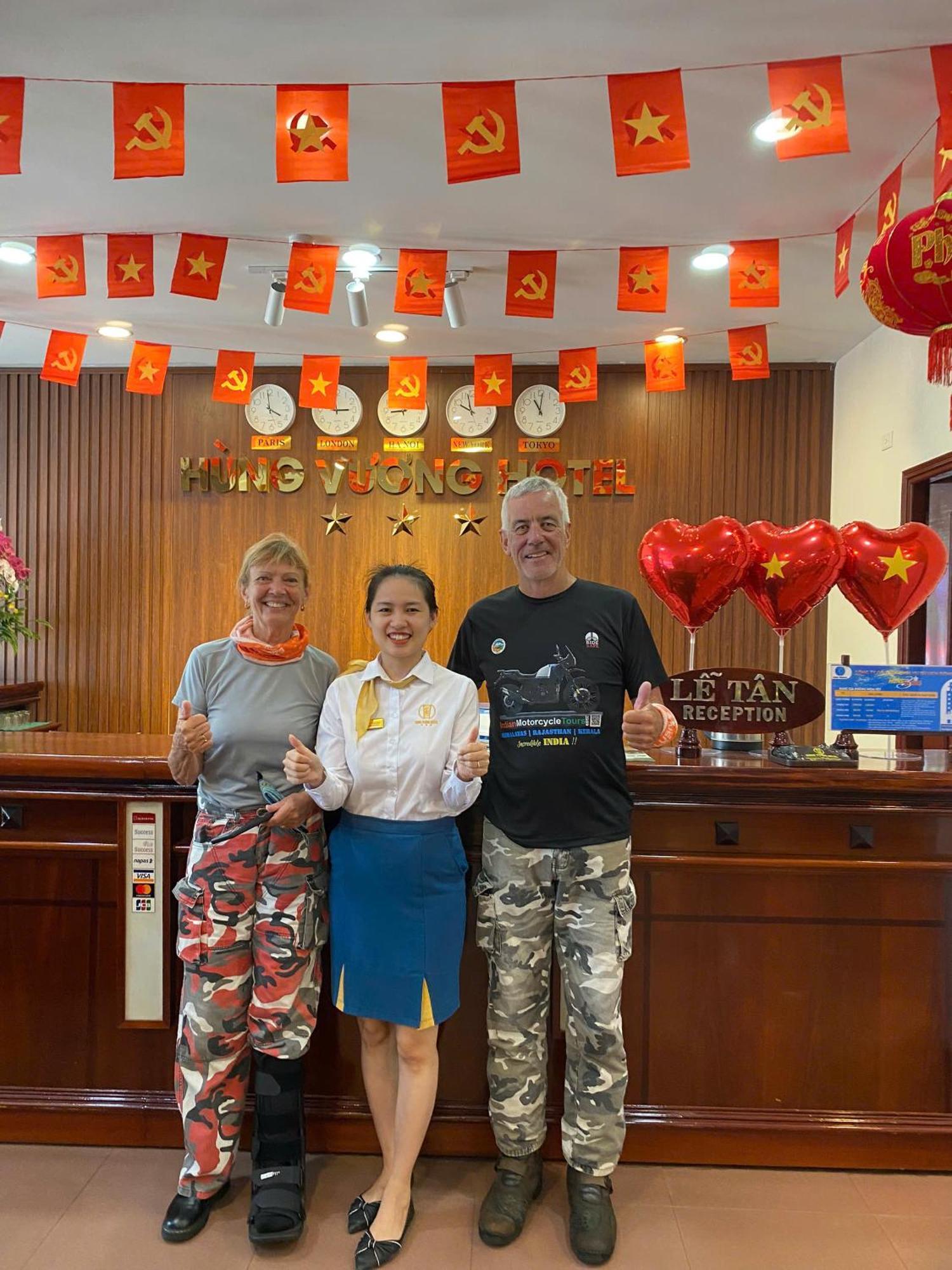 Khach San Hung Vuong Quang Ngai Hotel Exterior foto